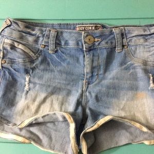 Body con jeans shorts